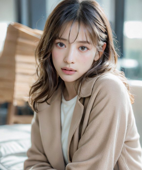 電眼美女